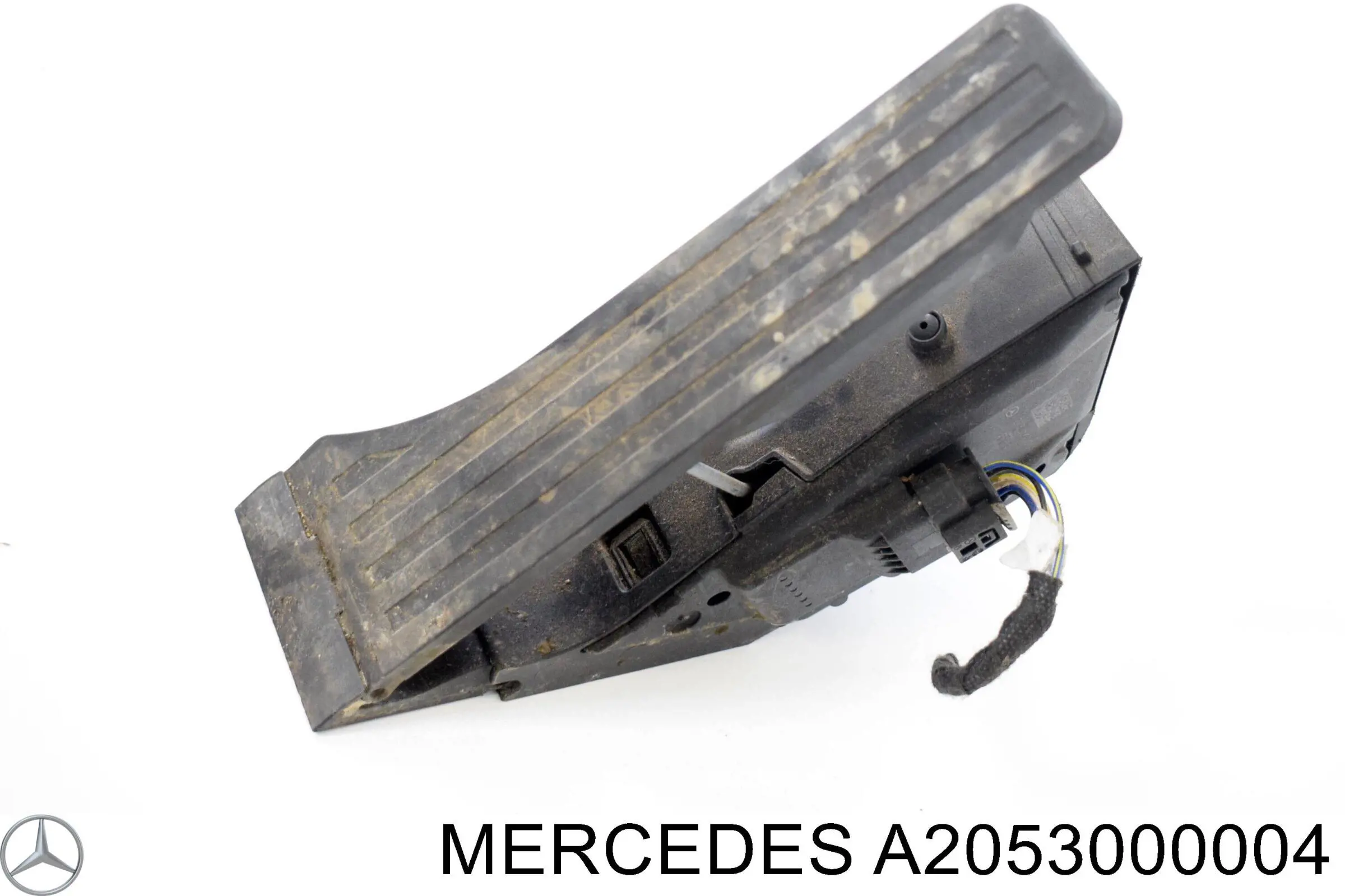 A2053000004 Mercedes pedal de gás (de acelerador)