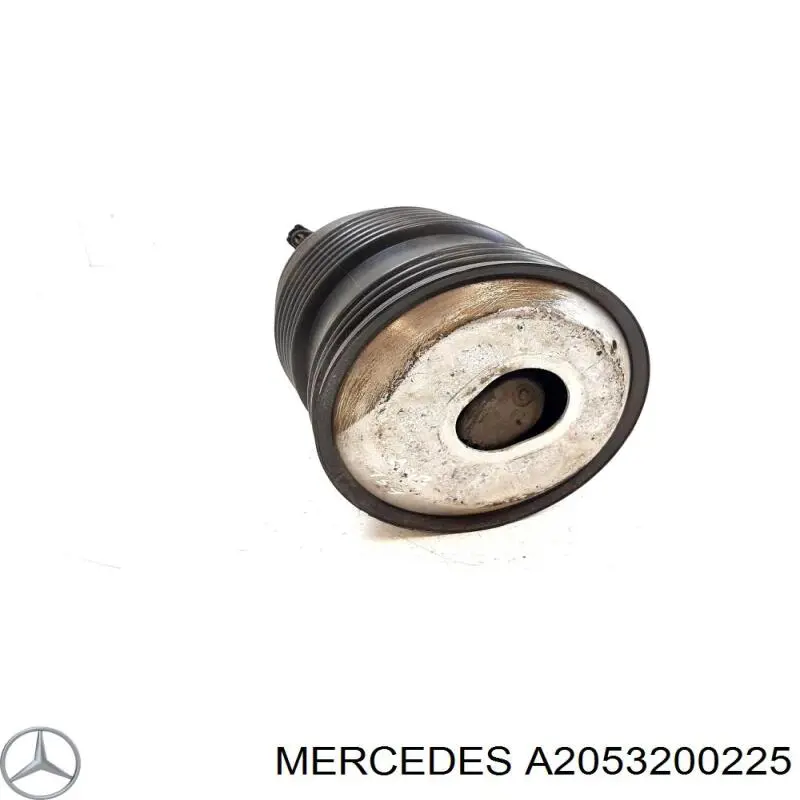 Muelle neumático, suspensión, eje trasero A2053200225 Mercedes