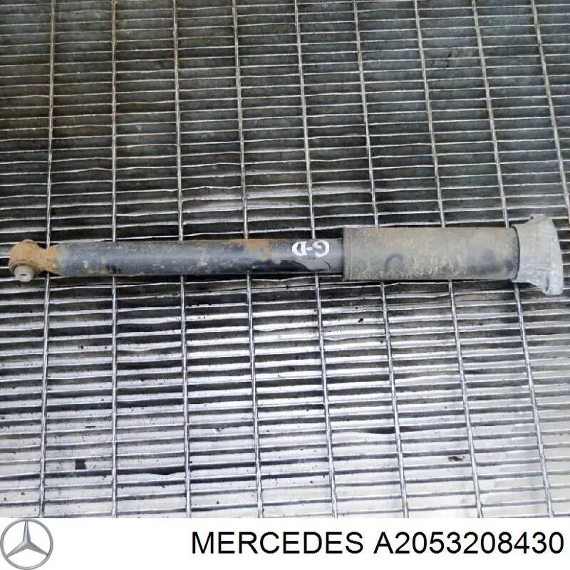 A2053208430 Mercedes amortecedor traseiro