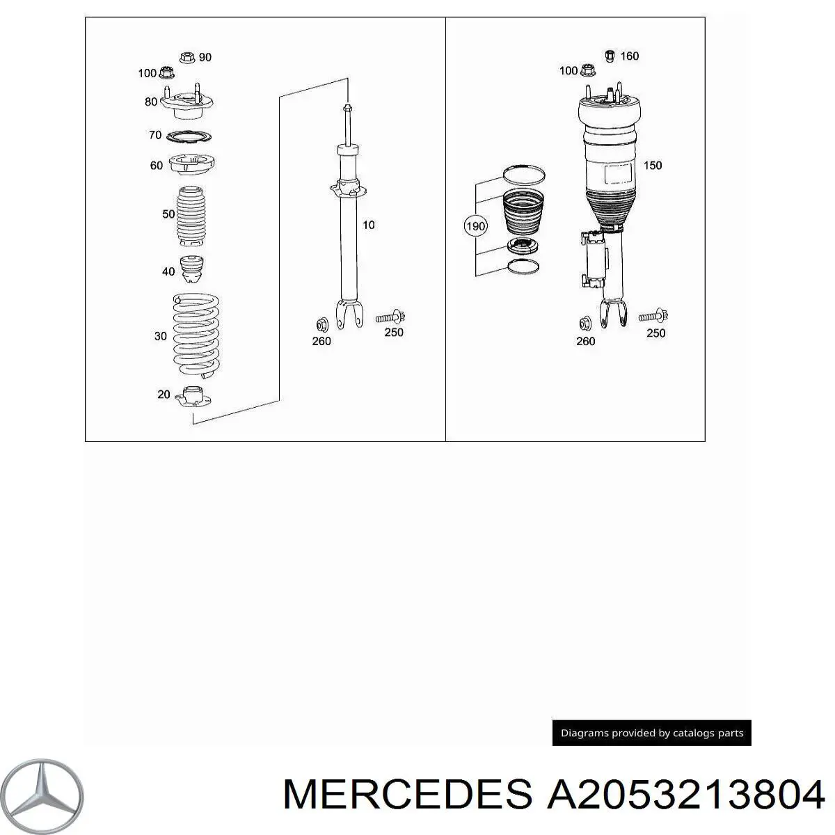 A2053213804 Mercedes 