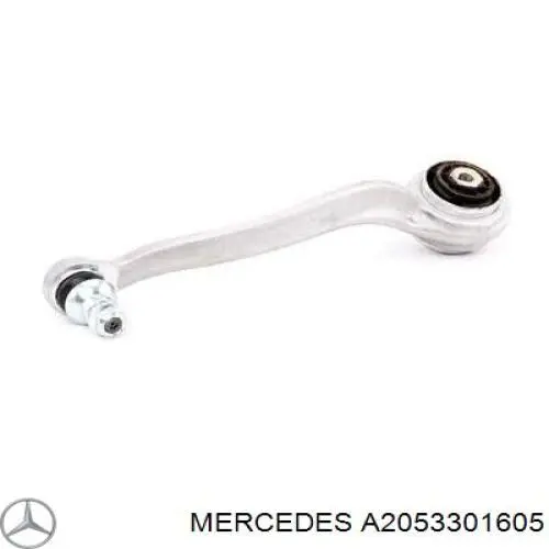 A2053301605 Mercedes braço oscilante inferior direito de suspensão dianteira