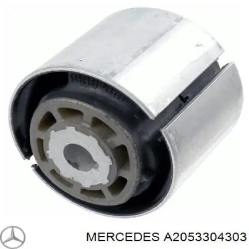 A2053304303 Mercedes braço oscilante inferior esquerdo de suspensão dianteira