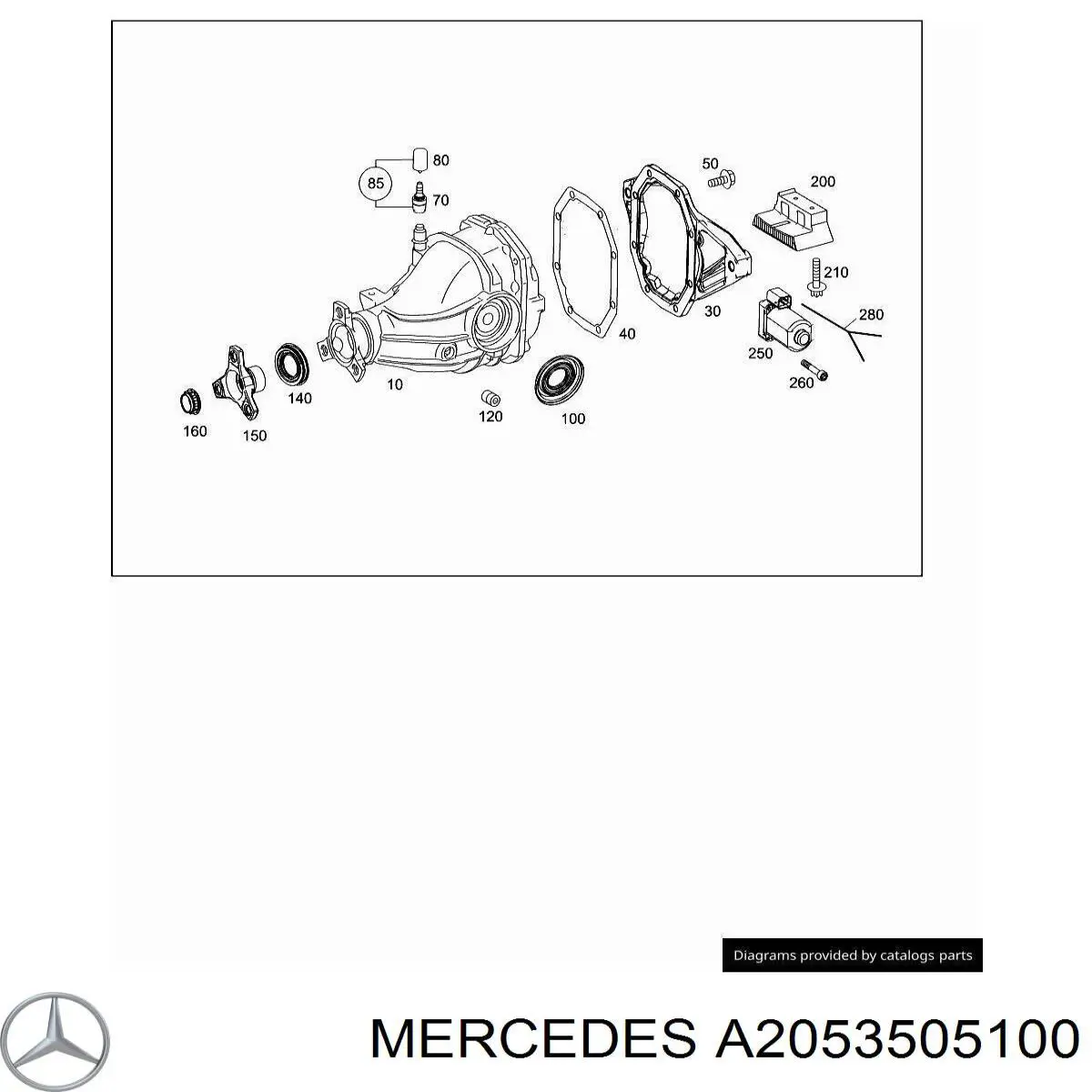 A2053505100 Mercedes 