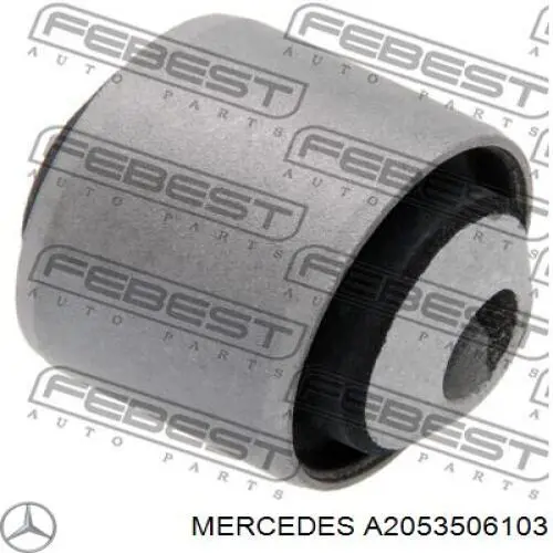 A2053506103 Mercedes braço oscilante superior esquerdo de suspensão traseira
