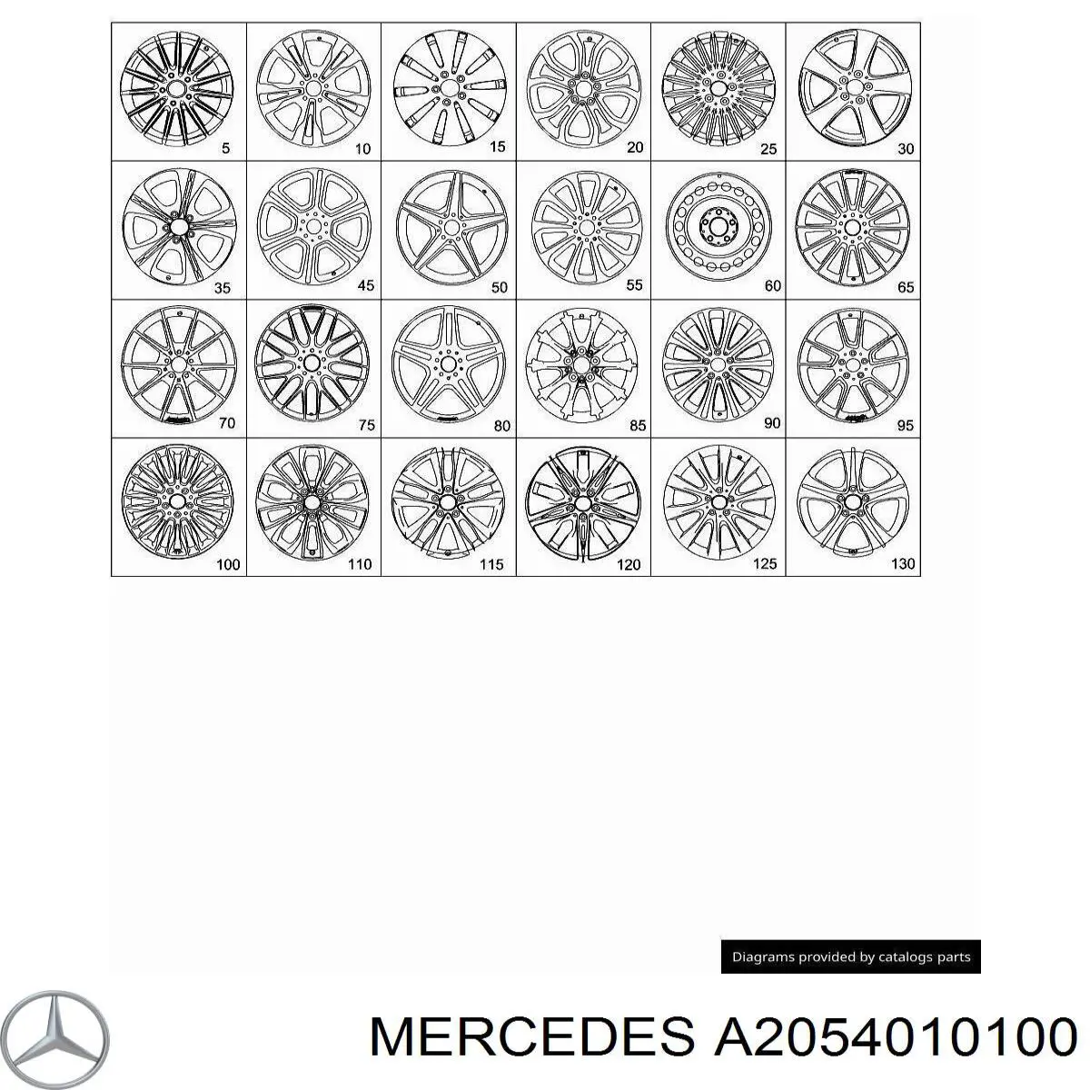  A2054010100 Mercedes