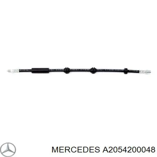 2054200348 Mercedes шланг тормозной передний