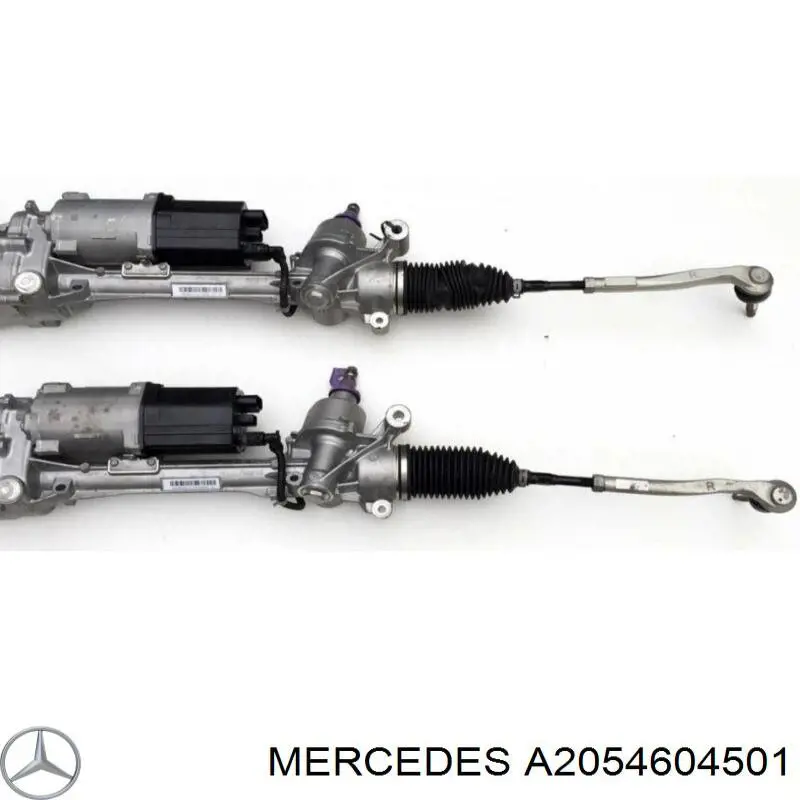 A2054604501 Mercedes cremalheira da direção