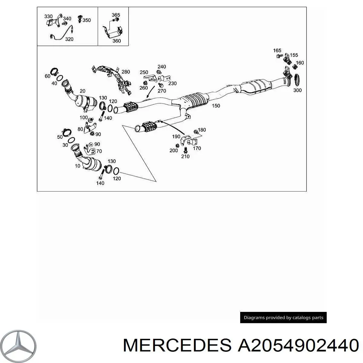  A2054902440 Mercedes