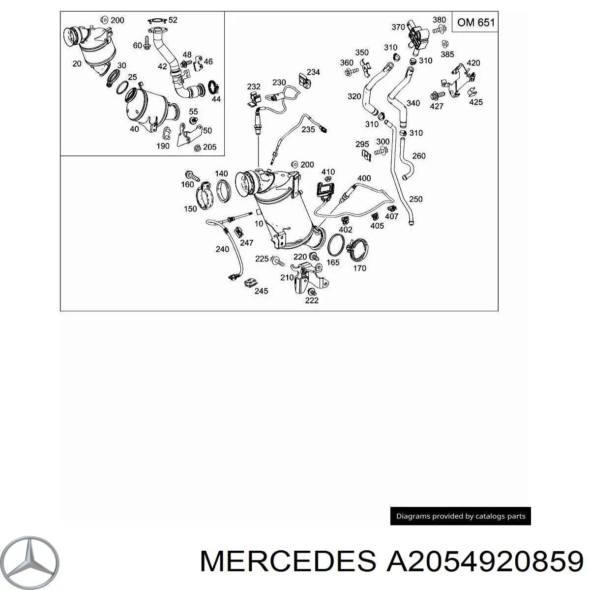 A2054920859 Mercedes 