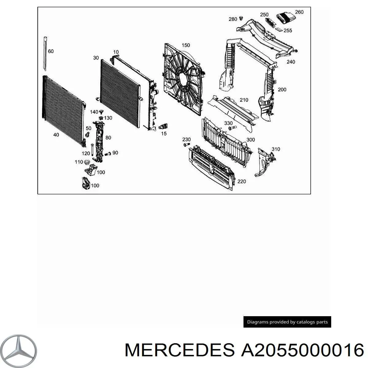  A2055000016 Mercedes