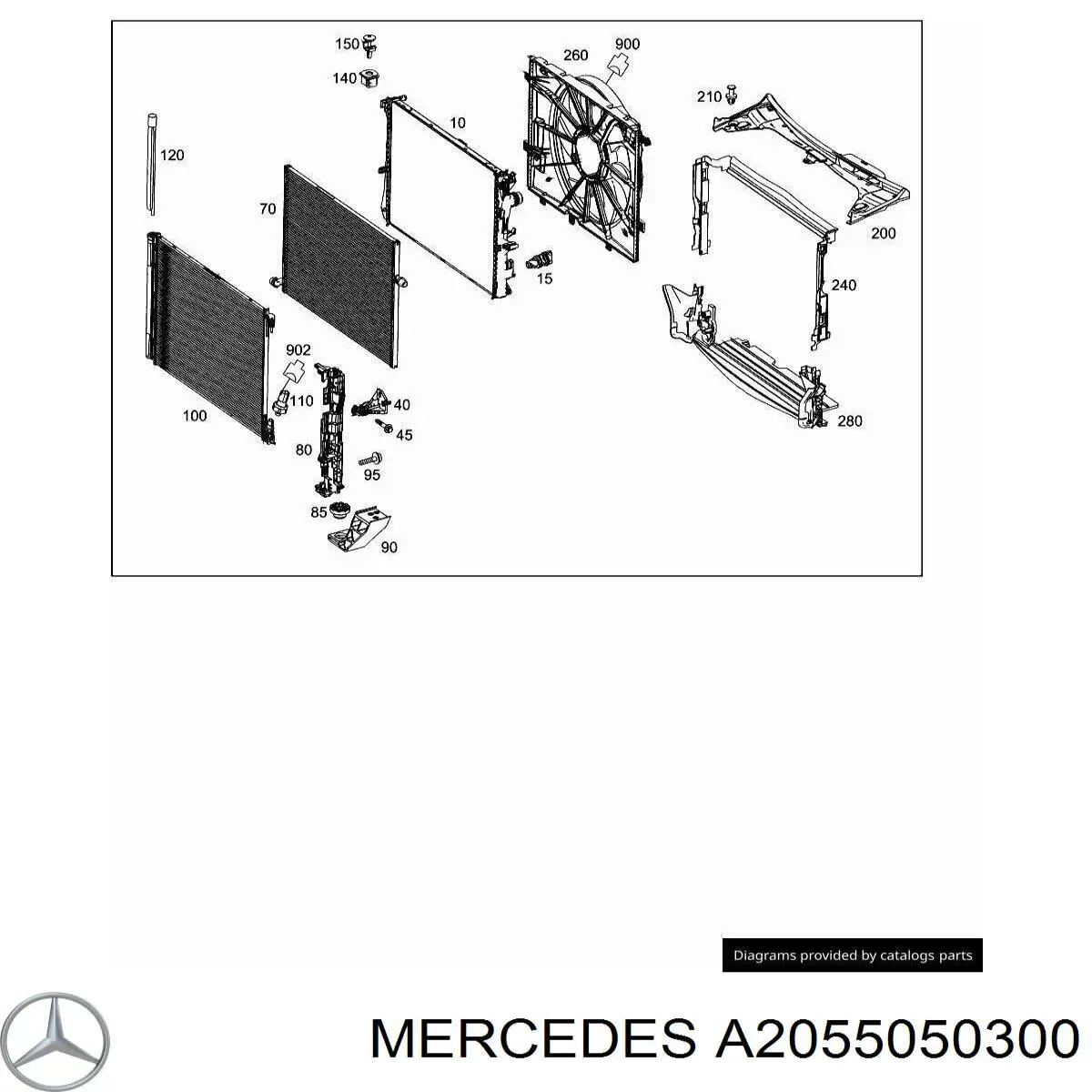 2055050300 Mercedes 