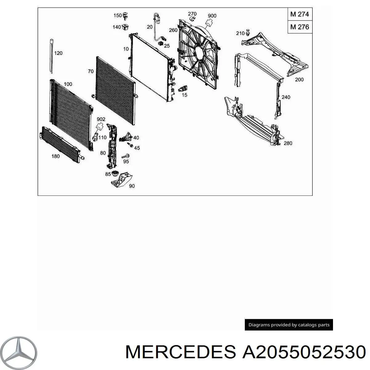  A2055052530 Mercedes