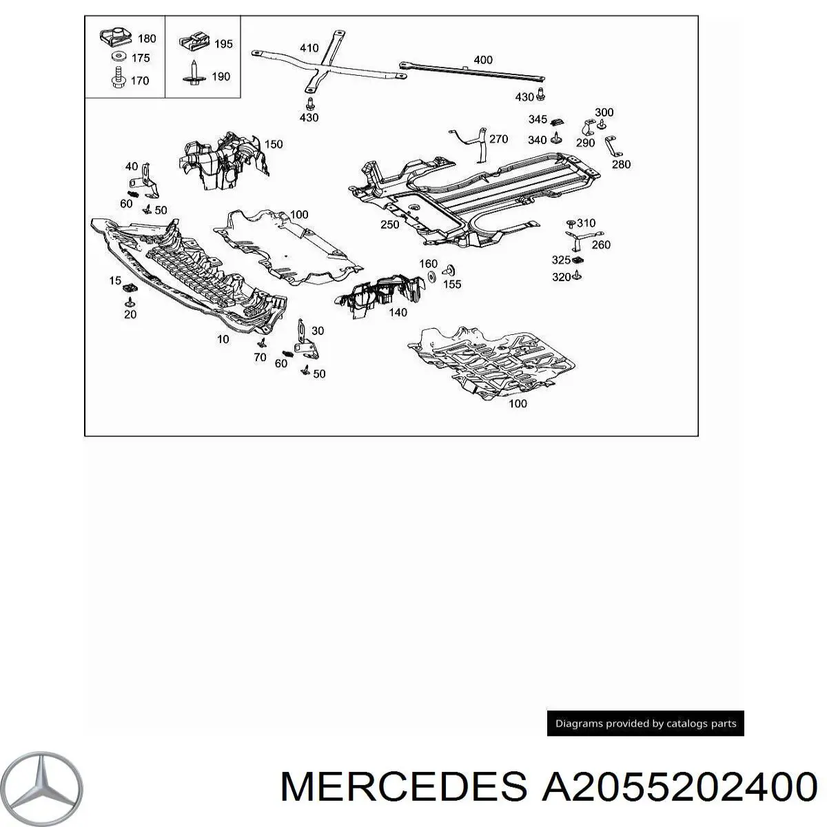 A2055202400 Mercedes 