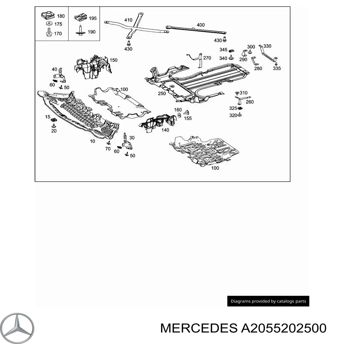 A2055202500 Mercedes