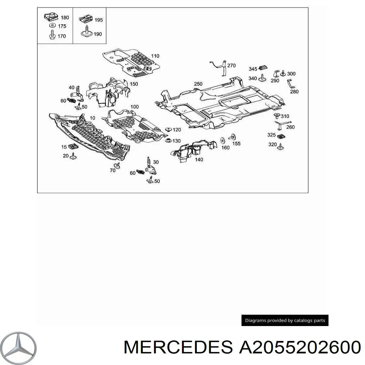  A2055202600 Mercedes