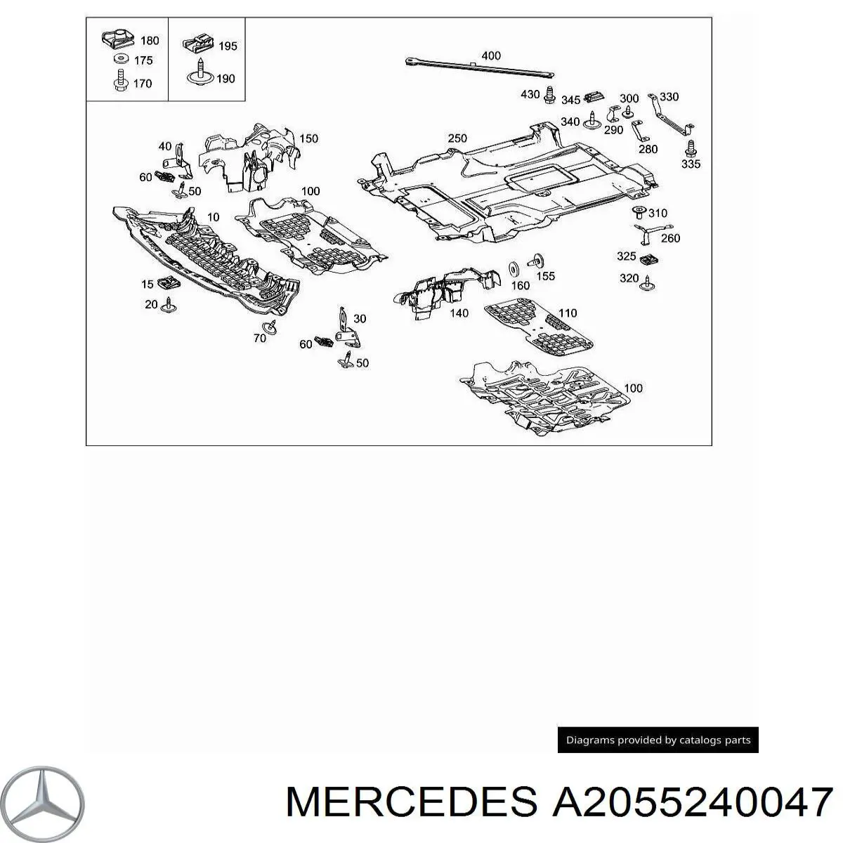 Купить A2055240047 Mercedes 