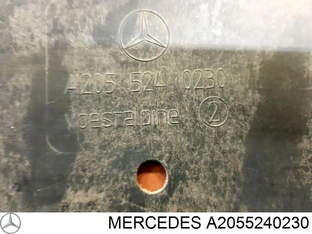 Защита двигателя A2055240230 Mercedes