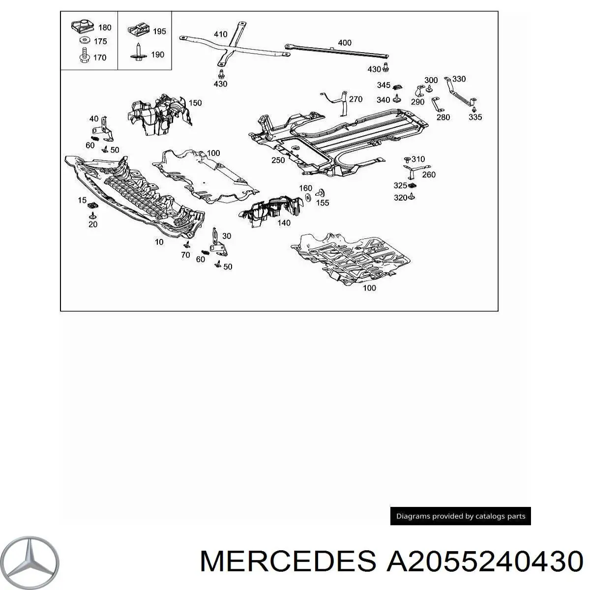  A2055240430 Mercedes