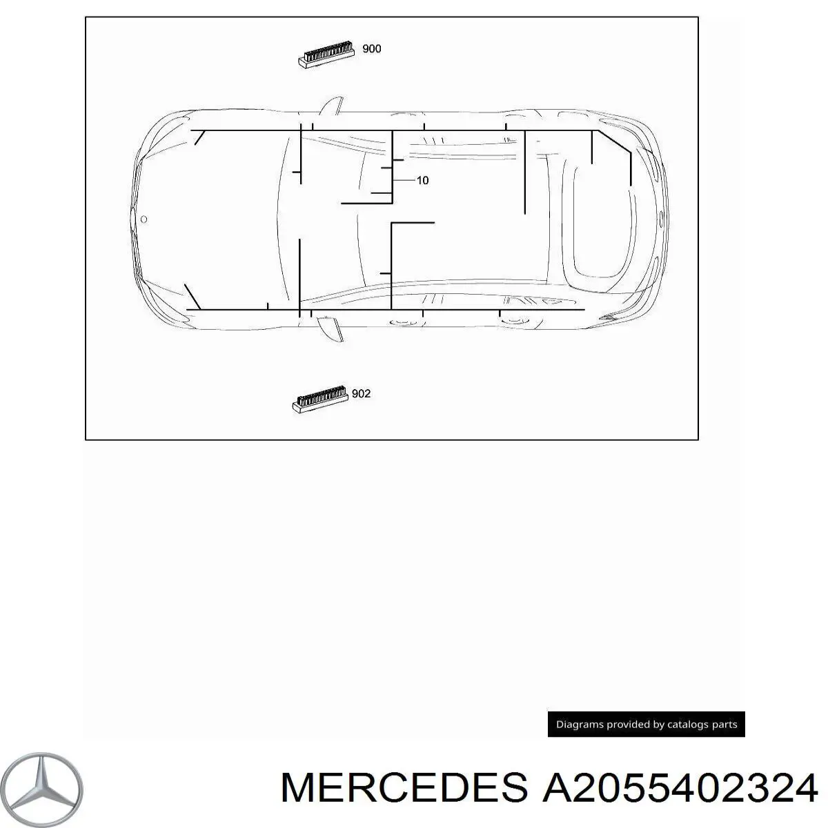 A2055402324 Mercedes 