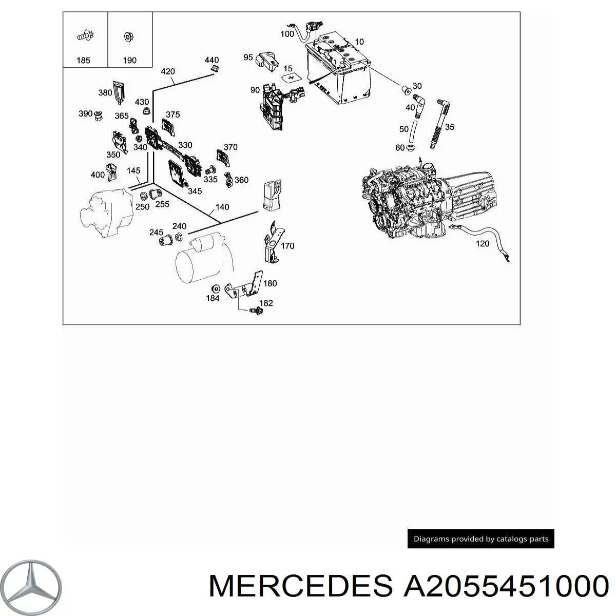 A2055451000 Mercedes 