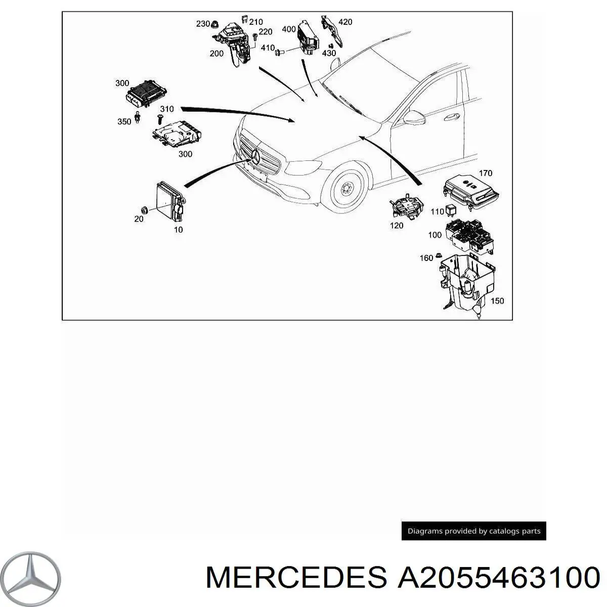 A2055463100 Mercedes 