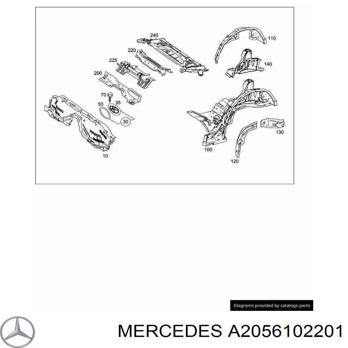  A2056102201 Mercedes