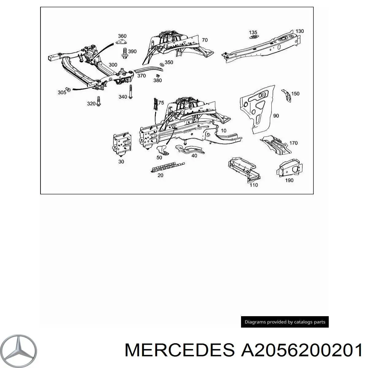 A2056200201 Mercedes 