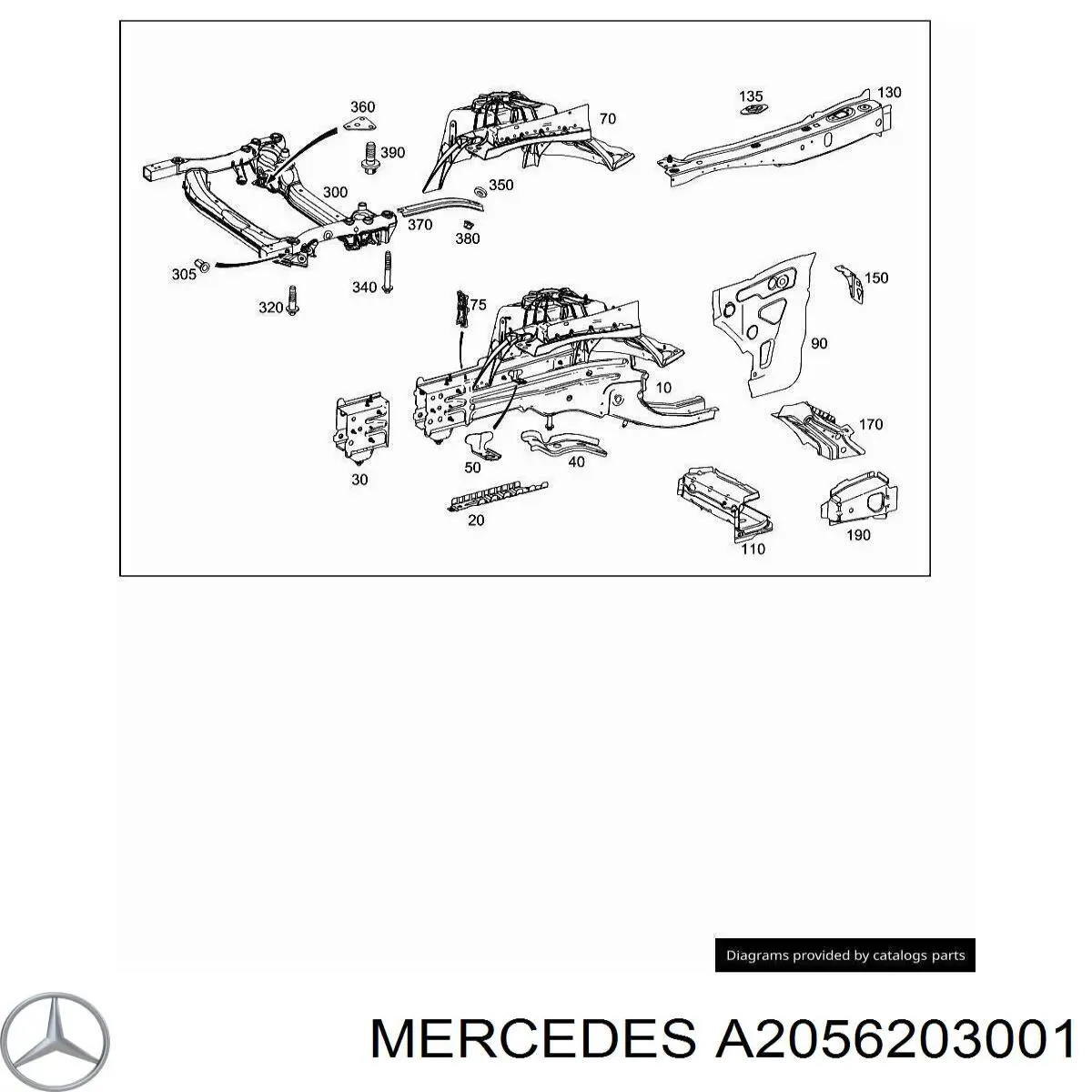  A2056203001 Mercedes