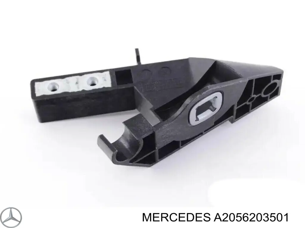 2056203501 Mercedes consola (adaptador de fixação da luz dianteira direita)