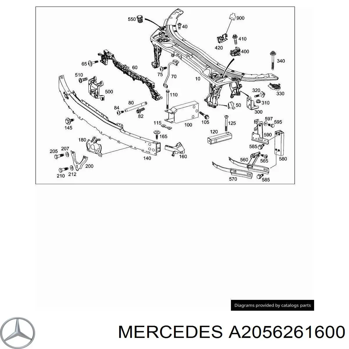 A2056261600 Mercedes 