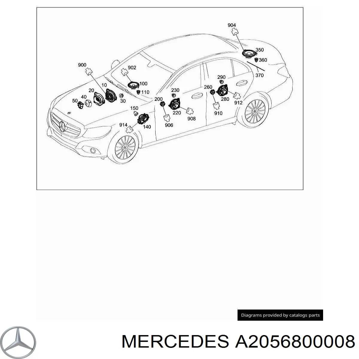 A2056800008 Mercedes