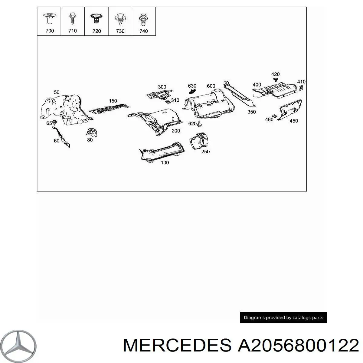 A2056800122 Mercedes 