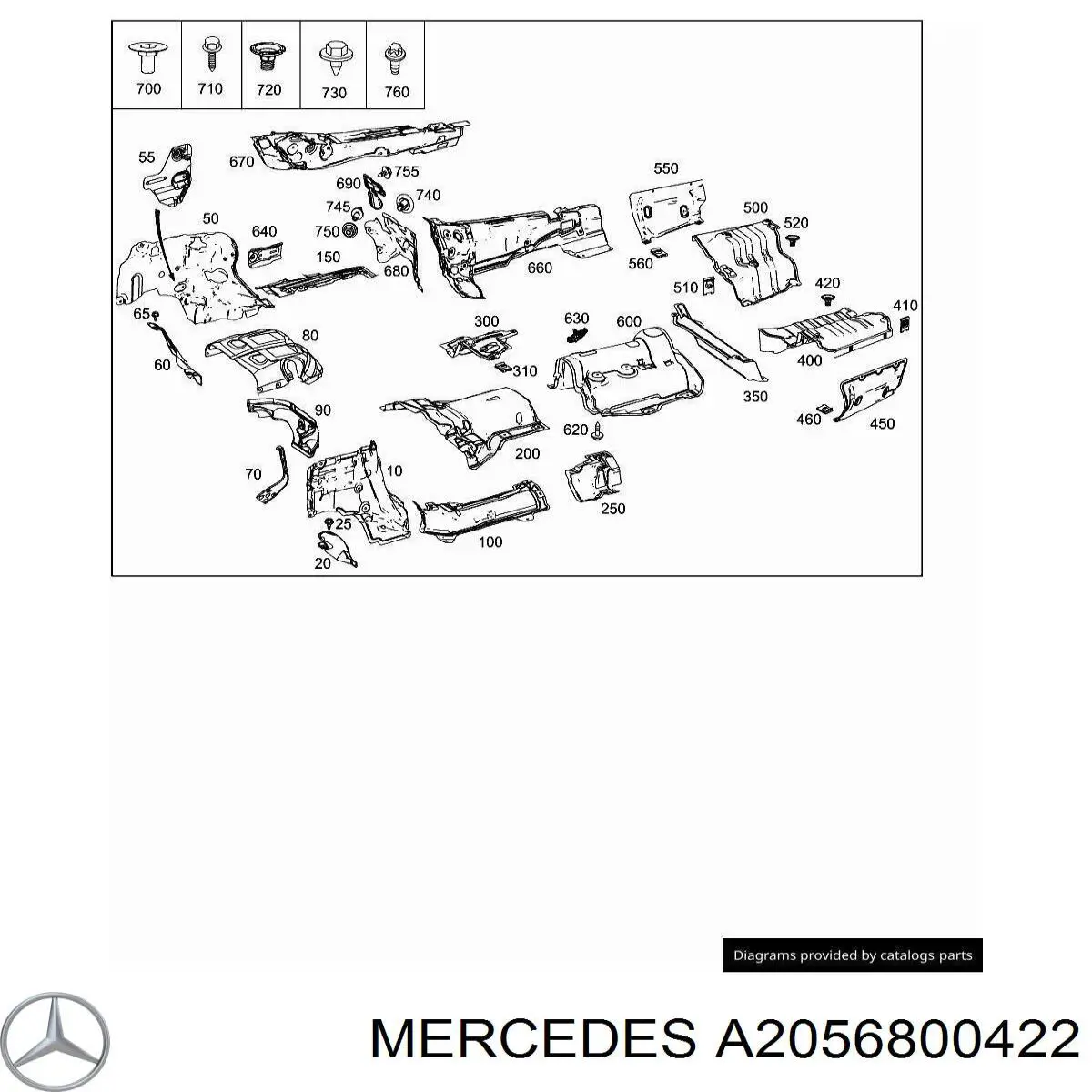A2056800422 Mercedes 