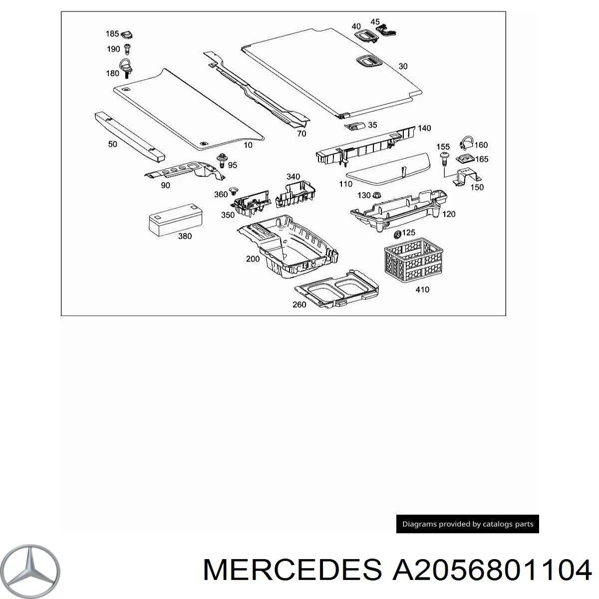  A2056801104 Mercedes