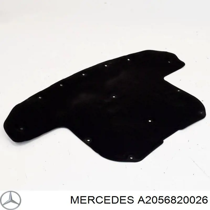 Шумоизоляция капота A2056820026 Mercedes