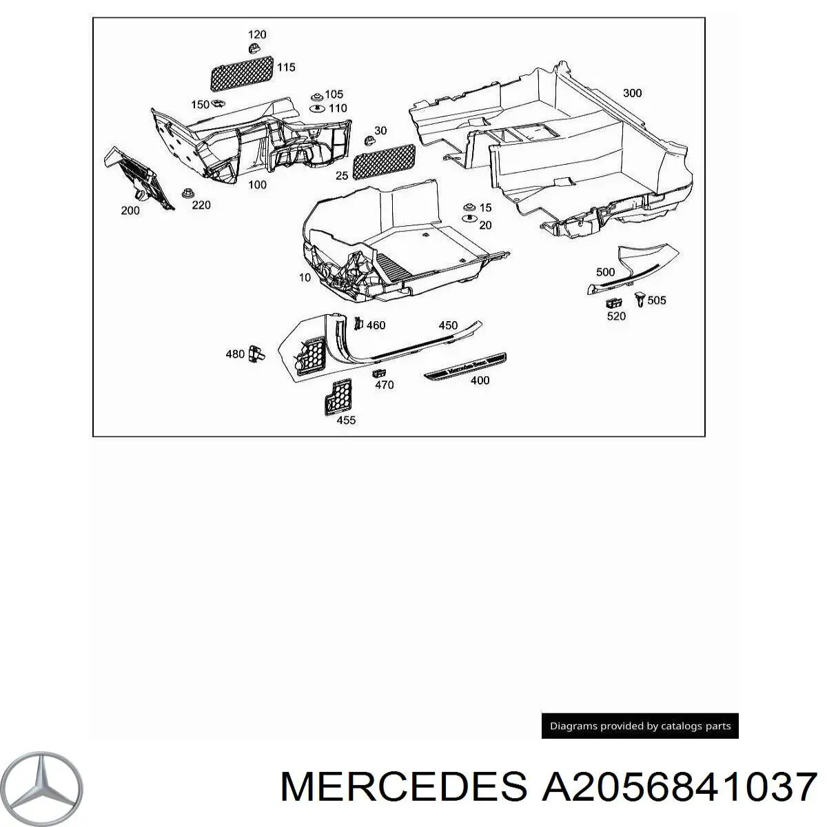 A2056841037 Mercedes 
