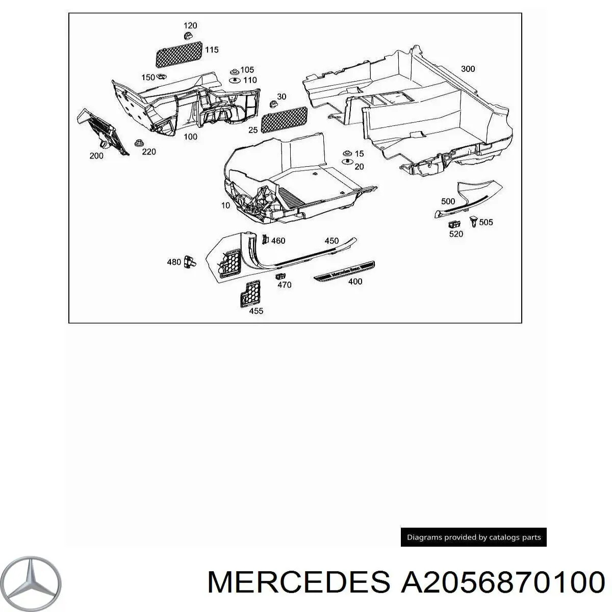  A2056870100 Mercedes