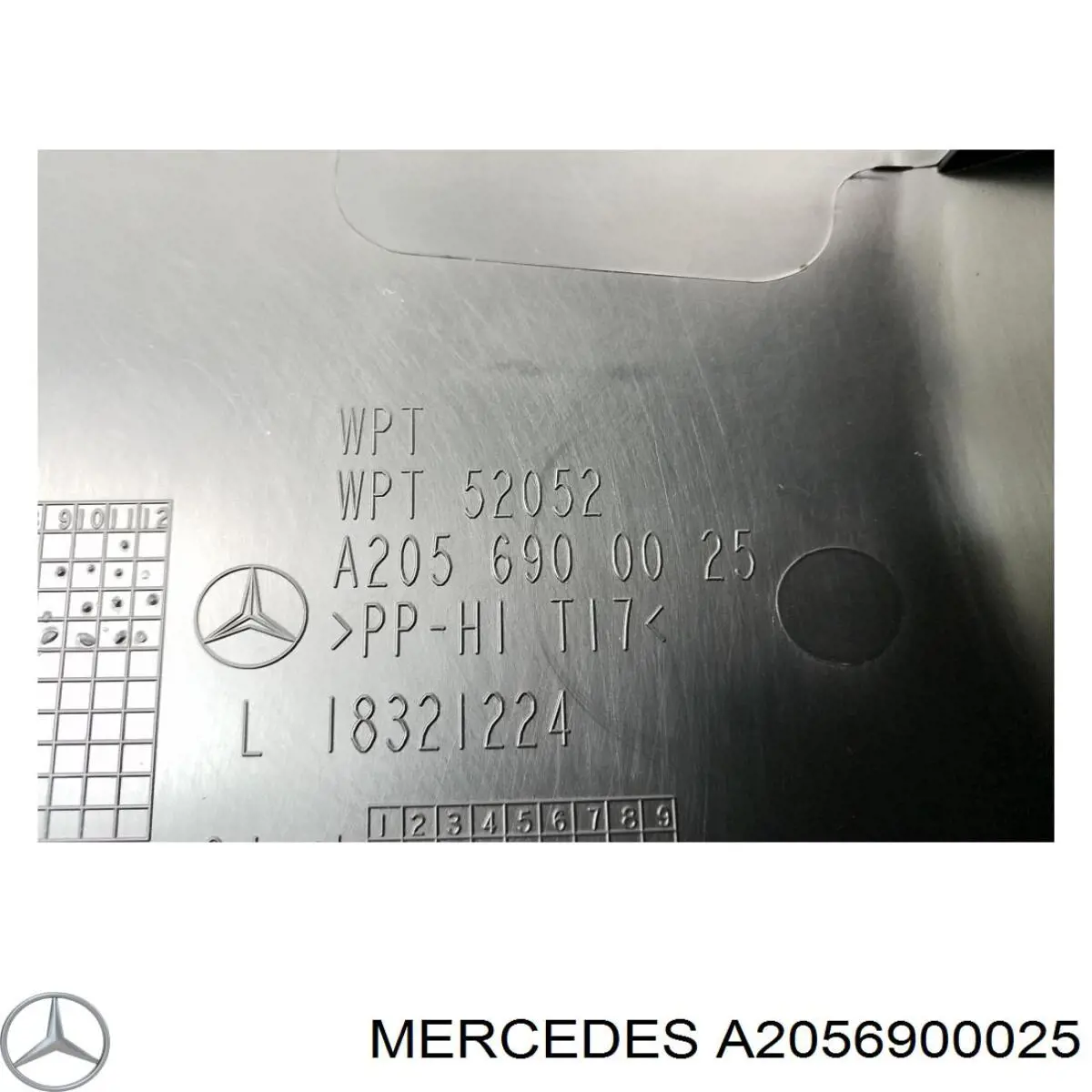 Обшивка стойки кузова внутренняя средняя нижняя левая Mercedes A20569000259051 цена, от 15.20 USD