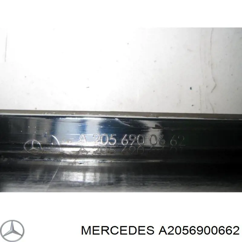 Накладка (молдинг) порога наружная передняя правая Mercedes A205690066269 цена, от 32.23 USD