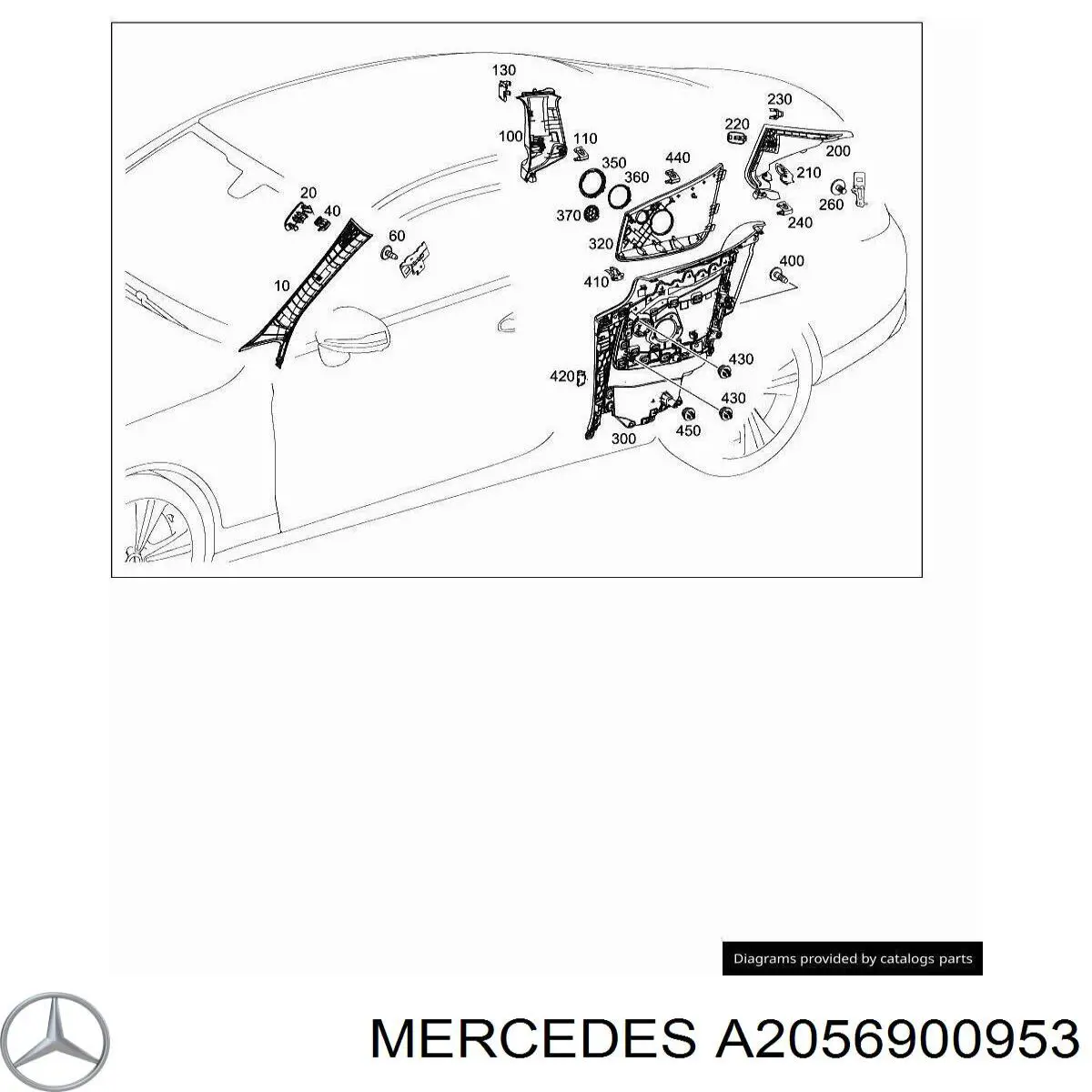 A2056900953 Mercedes 