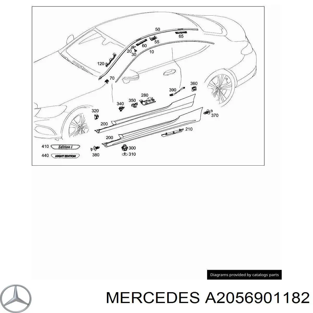 A2056901182 Mercedes 