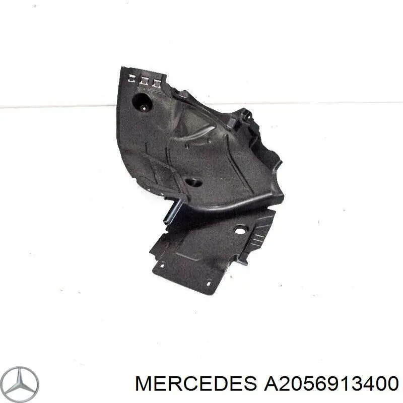 Подкрылок крыла переднего правый задний 2056913400 Mercedes