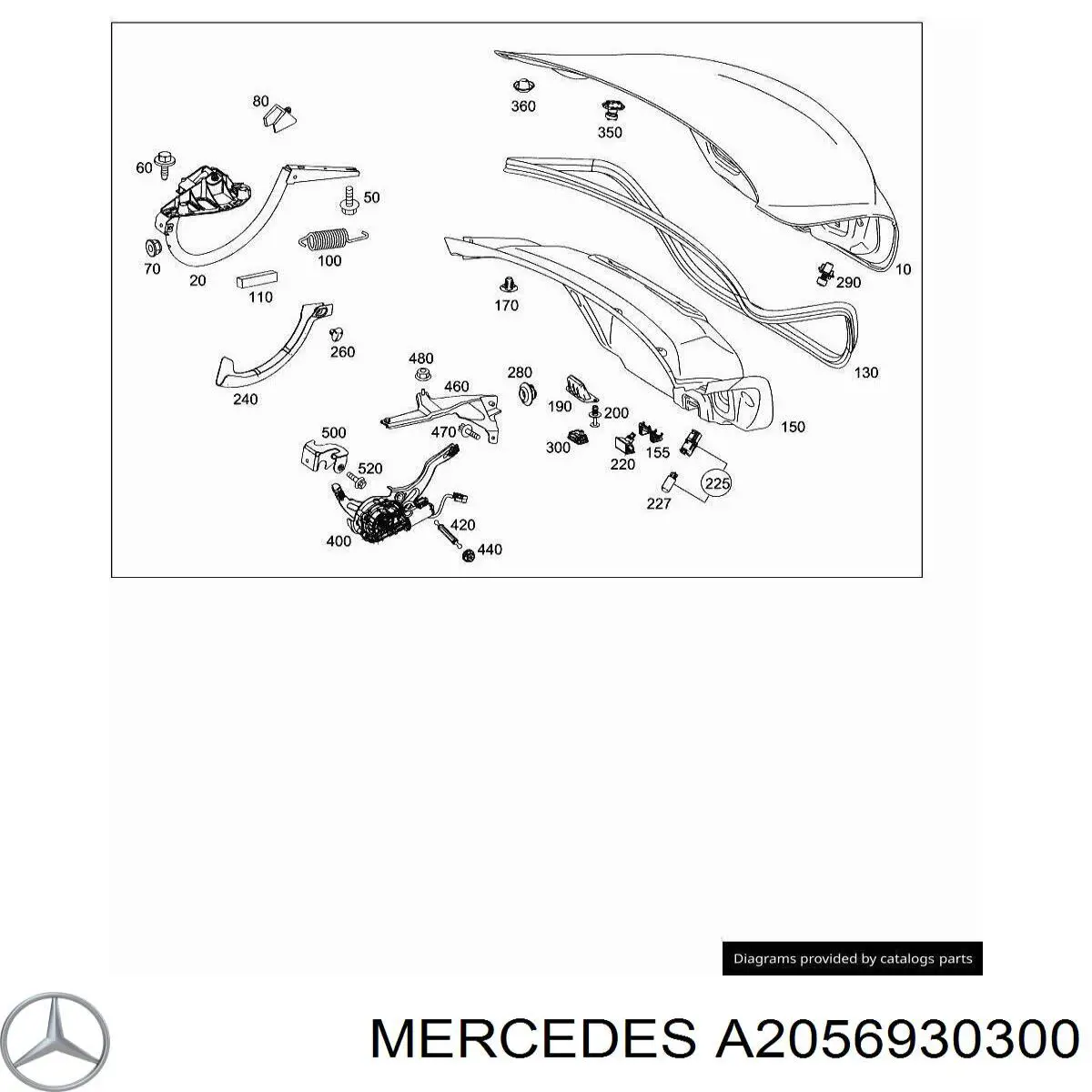 A2056930300 Mercedes 