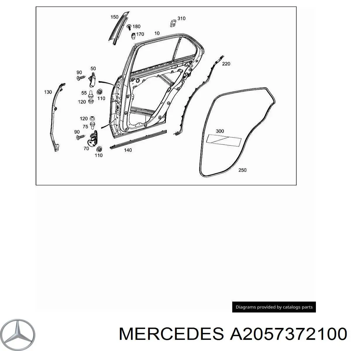 A2057372100 Mercedes 