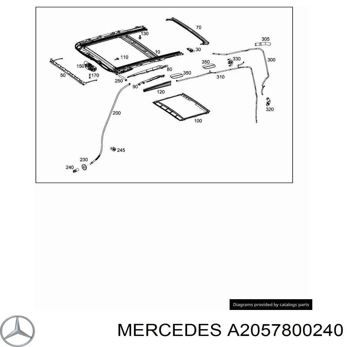  A2057800240 Mercedes