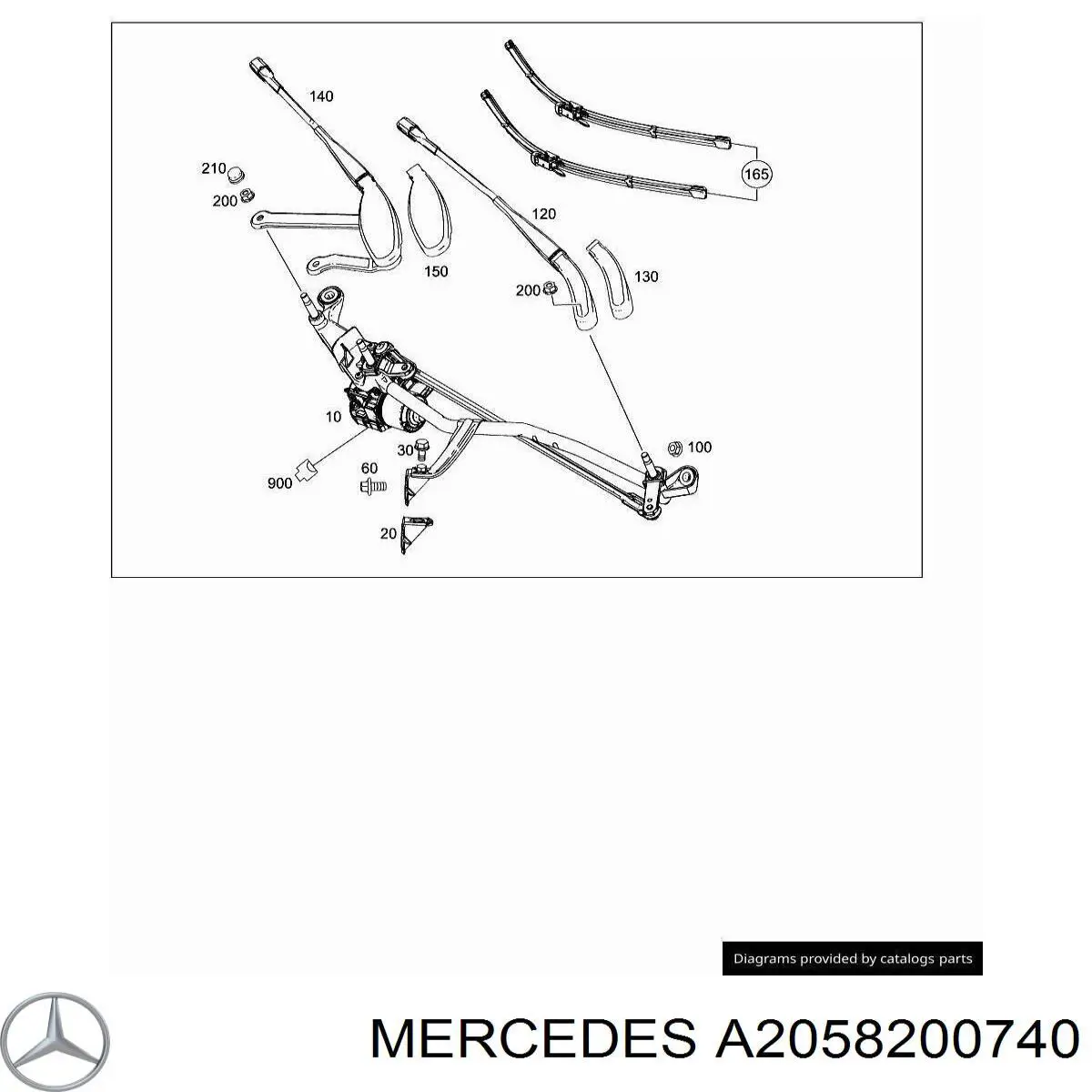 A205820074006 Mercedes 