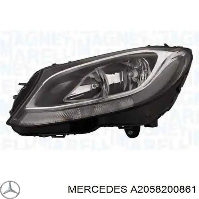 A2059066802 Mercedes Фара передняя правая