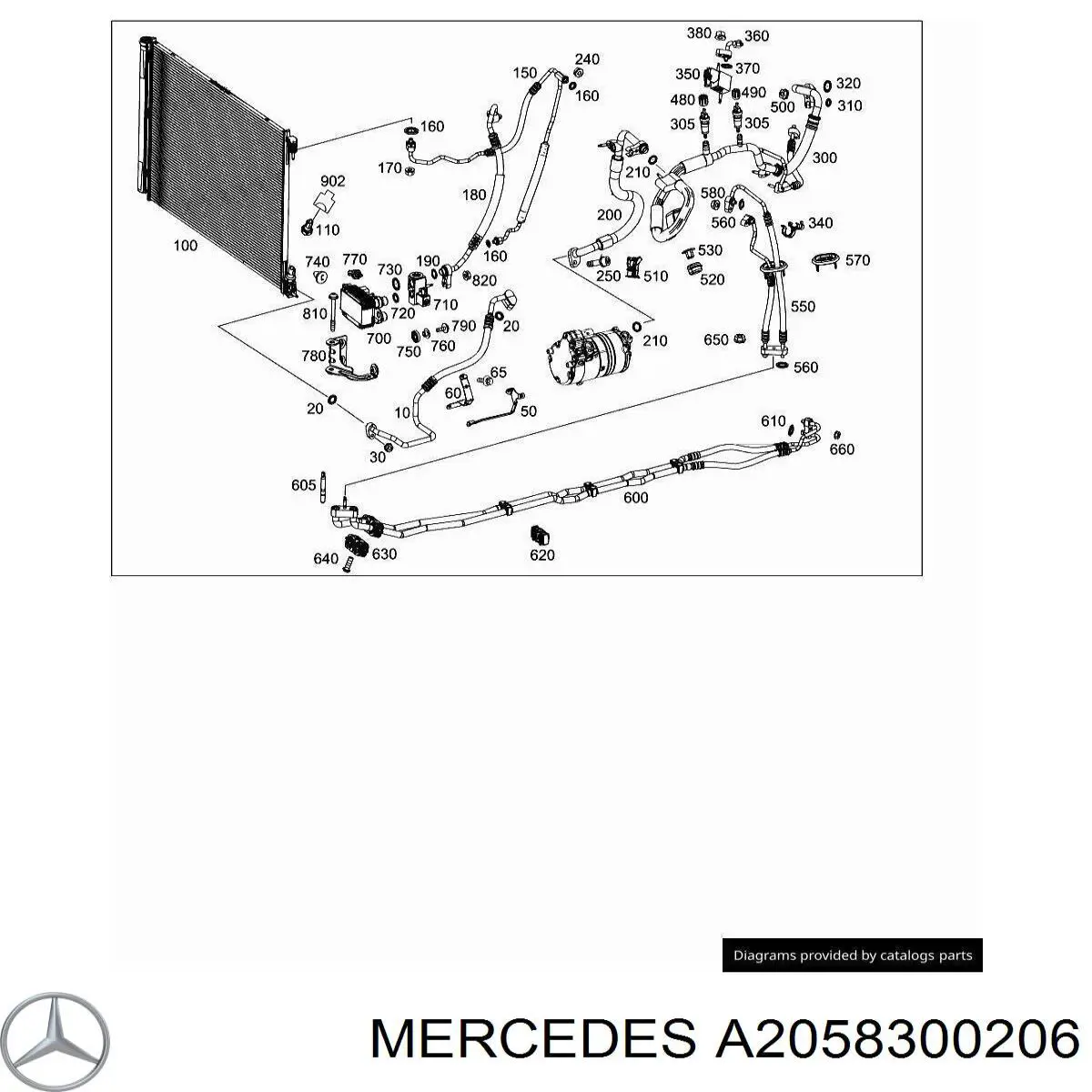 A2058300206 Mercedes 