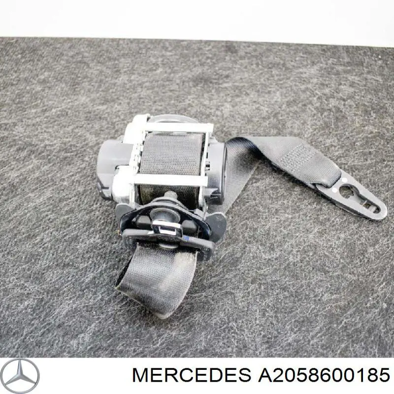 2058600185 Mercedes Ремень безопасности передний левый