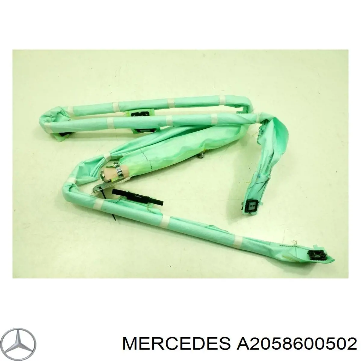 Купить 2058600502 Mercedes AIRBAG, шторка боковая правая